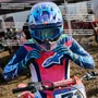 Capacete Motocross Off Road Alpinestars SM7 Cast Azul Rosa Amarelo