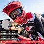 Capacete Motocross Off Road Alpinestars SM7 Core Vermelho