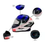 Capacete Fechado MT Stinger 2 Poun A7 Branco Vermelho