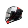 Capacete Fechado MT Stinger 2 Poun B5 Vermelho Fosco