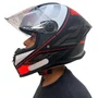 Capacete Fechado MT Stinger 2 Poun B5 Vermelho Fosco