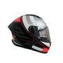 Capacete Fechado MT Stinger 2 Poun B5 Vermelho Fosco