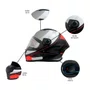 Capacete Fechado MT Stinger 2 Poun B5 Vermelho Fosco