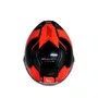Capacete Fechado MT Stinger 2 Zap B5 Cinza Laranja
