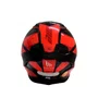 Capacete Fechado MT Stinger 2 Zap B5 Cinza Laranja
