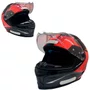 Capacete Fechado MT Stinger 2 Zap B5 Cinza Laranja