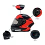 Capacete Fechado MT Stinger 2 Zap B5 Cinza Laranja