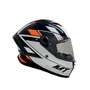 Capacete Fechado MT Stinger 2 Zivze B4 Laranja Fluor