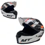Capacete Fechado MT Stinger 2 Zivze B4 Laranja Fluor