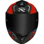 Capacete Norisk Carbon R Rider Branco Azul Vermelho