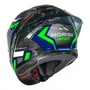Capacete Norisk Carbon R Spot Azul
