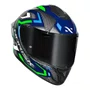 Capacete Norisk Carbon R Spot Azul