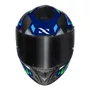 Capacete Norisk Carbon R Spot Azul