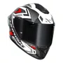 Capacete Norisk Carbon R Spot Branco