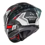 Capacete Norisk Carbon R Spot Branco