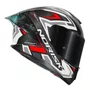 Capacete Norisk Carbon R Spot Branco