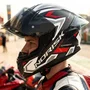Capacete Norisk Carbon R Spot Branco