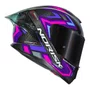 Capacete Norisk Carbon R Spot Roxo