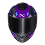 Capacete Norisk Carbon R Spot Roxo