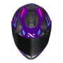 Capacete Norisk Carbon R Spot Roxo