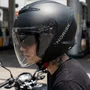 Capacete Norisk City Monocolor Preto Fosco