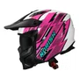 Capacete Norisk Darth II Storm Rosa