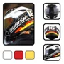 Capacete Fechado Norisk FF302 Grand Prix Alemanha Branco Preto