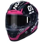 Capacete Fechado Norisk FF302 Soul Tokyo Preto Rosa