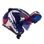 Capacete Articulado Norisk Ff345 Route Speedmax Azul Branco