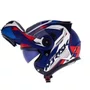 Capacete Articulado Norisk Ff345 Route Speedmax Azul Branco