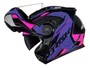 Capacete Norisk Ff345 Route Speedmax Preto Roxo