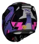 Capacete Norisk Ff345 Route Speedmax Preto Roxo