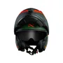Capacete Norisk Ff345 Route Speedmax Verde Laranja