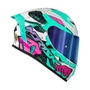 Capacete Norisk Flow Robot Branco Verde
