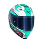 Capacete Norisk Flow Robot Branco Verde