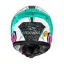 Capacete Norisk Flow Robot Branco Verde