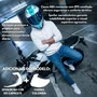 Capacete Norisk Flow Robot Branco Verde