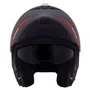 Capacete Norisk Force Simplicity Cinza Vermelho