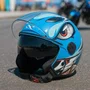 Capacete Aberto Norisk Orion SV Danger Azul