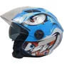 Capacete Aberto Norisk Orion SV Danger Azul