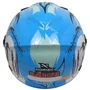 Capacete Aberto Norisk Orion SV Danger Azul