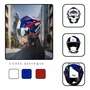Capacete Aberto Norisk Orion SV Denver Azul Vermelho