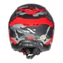 Capacete Fechado Norisk Rock C/ Oculos Solar Tactical Preto Vermelho