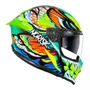 Capacete Fechado Norisk Rock Com Oculos Solar Butterfly Amarelo