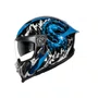 Capacete Fechado Norisk Rock Com Oculos Solar Mortal Kombat Sub Zero