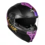 Capacete Norisk Strada 2 Lotus Preto Rosa Fosco