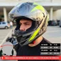 Capacete Norisk Strada 2 ST Titanium Preto Amarelo