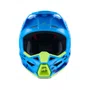 Capacete Off Road Alpinestars SM3 Force Azul Brilho