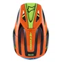 Capacete Off Road Alpinestars SM3 Fray Preto Laranja Amarelo