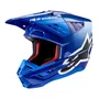 Capacete Off Road Alpinestars SM5 Corp Azul Gloss